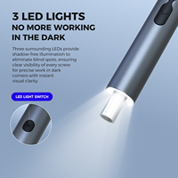 UFTOOLS Juego de Destornilladores Eléctricos de Precisión Tipo Pluma Inalámbricos 36 en 1, Portátiles, Pequeños, para el Hogar, 3.7V 0.35Nm