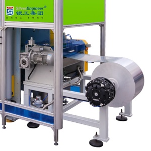 Ligne de production entièrement automatique de machines à contenants <span class=keywords><strong>en</strong></span> aluminium multifonctionnelles et efficaces avec presse à découper à capot de protection - Product Image 4