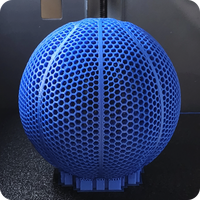 Sting3D Bola Basket tanpa udara, mesin cetak 3d ketahanan tinggi untuk mencetak bola basket tanpa udara tingkat sukses 100%