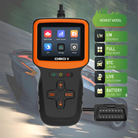 Car Diagnostic Scanner OBD2 Code Reader Check Engine Light Read/Erase Codes View Live Data I/M Smog Check 12V LCD Display
