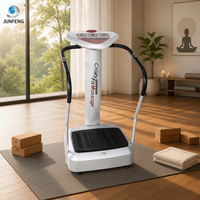 Machine de massage vibratoire Super Body Shaper Crazy Fit, type vertical avec fonction électromagnétique, équipement de musculation et de remise en forme