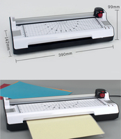 Machine à plastifier multifonction 6-en-1 Ye381 A3, épaisseur de pochette 75-125 microns, avec système anti-blocage et découpeuse 3-en-1