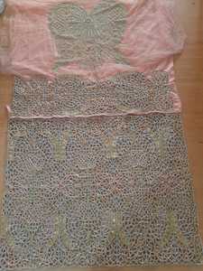 2023 dernières techniques tissées perlées de tissu de broderie africaine pour les robes de filles somali George Wrapper accessoires-vente en gros - Product Image 4