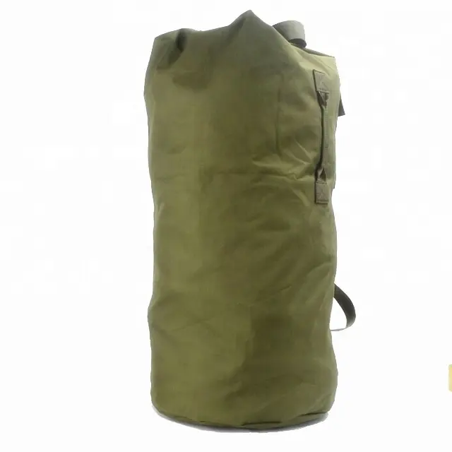 Minimalist Style Large Storage Light Volume Armygreen Foldable Waterproof Traveling Backpacks Luggage Duffle Bag