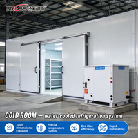 Chambre froide modulaire Walk Coolers, petit congélateur rapide commercial pour viande et crème glacée, unité frigorifique Copeland automatique, prix compétitif