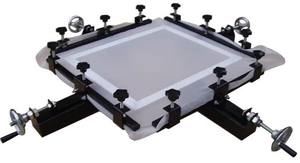 Halbautomatische Konventionelle Plattenverarbeitungsmaschine Siebdruck-Netzspannmaschine 1 Jahr Garantie für Rahmenherstellung - Product Image 4