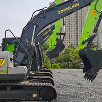 Excavatrice hydraulique sur chenilles ZE135G Little Cheetah de 13,5 tonnes, moteur Cummins, force de creusement de 108 kN, capacité de la benne de 0,6 m³