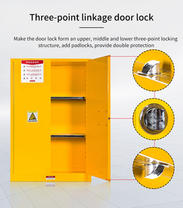 Armoire de stockage anti-explosion pour acides corrosifs et inflammables, 12, <span class=keywords><strong>22</strong></span>, 30 gallons, pour laboratoire commercial, école, mobilier - Product Image 6