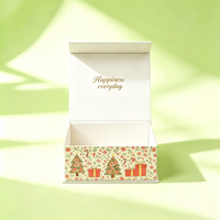 Boîtes personnalisées avec couvercle magnétique, emballage de boîte cadeau, fermeture magnétique en papier, Caja De Con Iman, boîte en carton rigide, boîte cosmétique