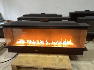 Caminetto <span class=keywords><strong>a</strong></span> <span class=keywords><strong>Gas</strong></span> Moderno PANSEE da 48 Pollici con Effetto Legna Artificiale, Telecomando, Tipo da Incasso per <span class=keywords><strong>Gas</strong></span> Naturale, per Soggiorno e Cucina - Product Image 3