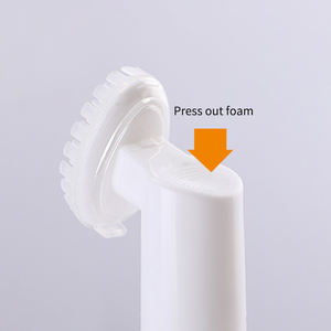 Flacon vide pour nettoyant visage moussant, gel moussant, brosse pour le lavage de la tête, type à pression, nettoyant pour lait, mini distributeur de savon - Product Image 3