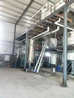 Équipement de raffinage d'huile végétale Luoyu, nouveau, Henan, usine d'huile comestible, machine de dégommage, de décoloration et de désodorisation, huile brute 3000L/H