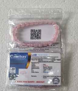 Bracelet en quartz rose naturel le plus vendu, bijoux en cristal faits à la main pour l'amour, la guérison émotionnelle et l'énergie spirituelle, en promotion - Product Image 3