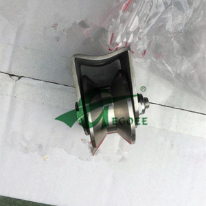 Roues de rouleau de porte coulissante de conception moderne d'Inox de fer de l'acier inoxydable 304/201 <span class=keywords><strong>pour</strong></span> la porte coulissante résistante d'hôtel - Product Image 4