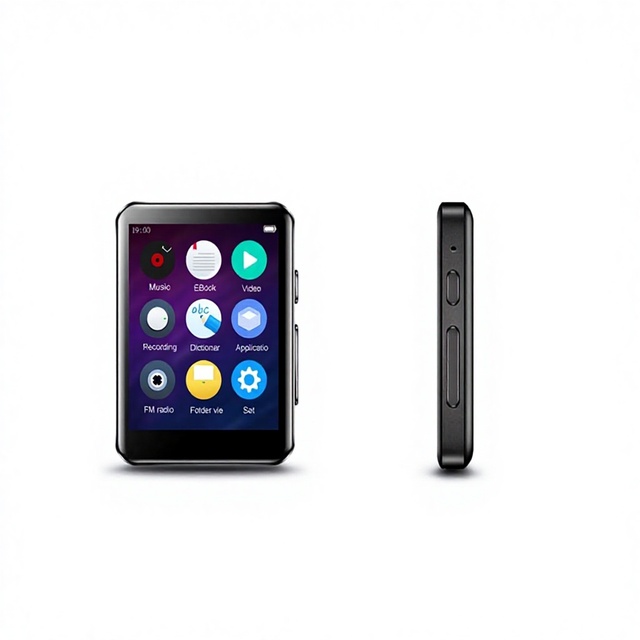 BENJIE 2025 2.4-Inch Hi-Fi Touch Screen MP3/MP4 Player Supports FLAC EBook FM Radio Recording & Dictionary