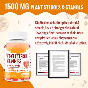 OEM Label diet suplemen kolesterol kompleks Gummies - Product Image 3