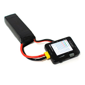 เครื่องตรวจสอบแบตเตอรี่ ToolkitRC MC8 พร้อมจอ LCD แสดงผลแบบดิจิตอล ตรวจสอบความจุแบตเตอรี่ ปรับสมดุลแบตเตอรี่ สำหรับแบตเตอรี่ลิโพ ตัวทดสอบ ESC และเซอร์โว - Product Image 4