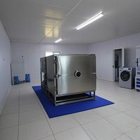 Industriële honingvruchten-vriesdroogmachine snoepdroogmachine PLC vacuümpomp 28KW SUS304 roestvrij staal Guxing merk 1 jaar garantie