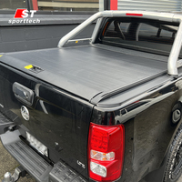 Couverture de benne de camion automatique en alliage d'aluminium à enroulement, type volet roulant, pour Foton Tunland
