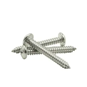 Hardware screw accessories self tapping stainless steel truss head self screw 2.3 x 8