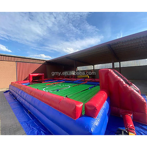 Jabón de agua al aire libre, juego de fútbol, campo de fútbol, parque infantil inflable para fiesta de niños - Product Image 2