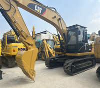 Excavatrice hydraulique utilisée de CAT 320D2L 320D2 machine de pelle sur chenilles de 20 tonnes CAT 320 D320 CL à vendre en stock