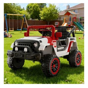 Electric Ride-On Car for Kids Battery Operated Double Drive Motor MP3 Music Player Durable <b>Plastic</b> Construction Safe Design - Product Image 4