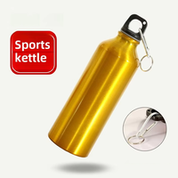 Bouteille à Boisson Isotherme à Double Paroi en Métal/Aluminium, avec Logo Personnalisé, pour Sports et Cadeaux Promotionnels