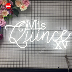 Enseigne au néon <span class=keywords><strong>Mis</strong></span> Quince pour les décorations de fête d'anniversaire 15e XV - Product Image 1