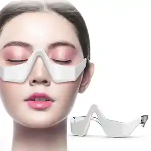 Compressa quente vermelha para beleza doméstica, equipamento de massagem ocular para beleza doméstica, compressa quente vermelha