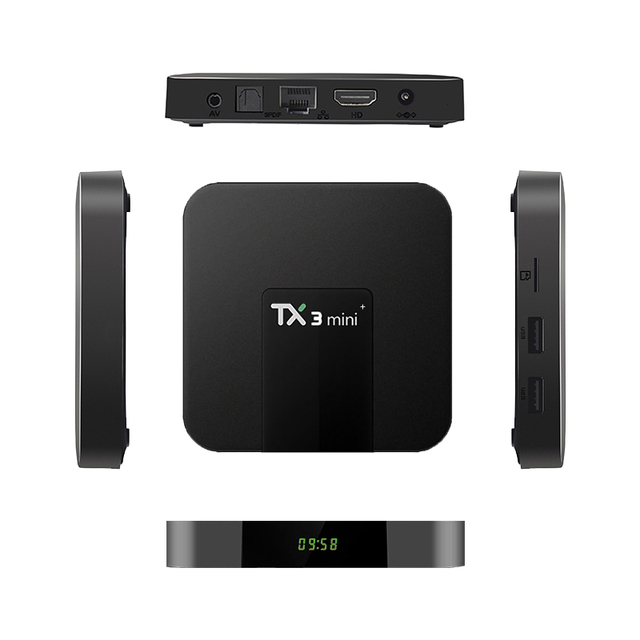 New Box 1GB 8GB Amlogic S905W2 TX3 MINI Plus + Android 11 Instead of Amlogic S905W TX3 MINI Android 9.0 4K Ott Smart Tv Box