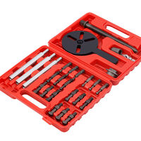 Kit d'outils multifonctions de démontage de roulements intérieurs de moyeu de roue Extracteur universel de roulements pour mécanicien automobile