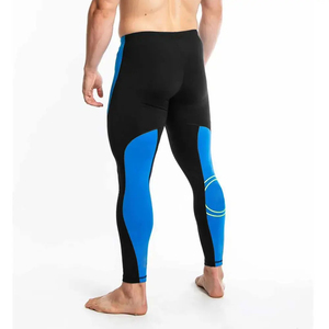 Leggings de compression pour homme de qualité supérieure, en spandex/polyester, longueur intégrale, taille élastique, séchage rapide, respirant, pour la gym, l'entraînement et la course à pied - Product Image 6