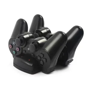 DATA FROG Estación de carga <span class=keywords><strong>USB</strong></span> dual Soporte vertical de carga rápida para controladores de juegos <span class=keywords><strong>PS3</strong></span> Accesorios de movimiento específicos - Product Image 1