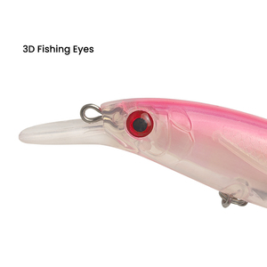 Künstlicher Angelköder Salzwasser 10,4cm 13,4g Harter Köder <span class=keywords><strong>Minnow</strong></span> Bass Plastikköder - Product Image 5