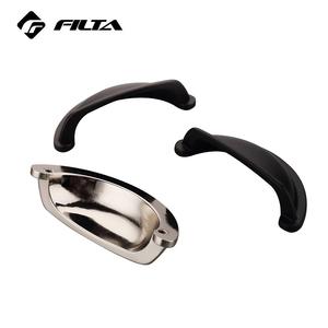 Filta <span class=keywords><strong>3</strong></span> polegadas bin gaveta do armário de cozinha de níquel escovado puxar lidar com copo 7567 - Product Image 3