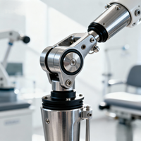 Service d'usinage CNC personnalisé pièces de robot aide à la mobilité de l'articulation de la jambe prothétique articulation du genou soutien de l'articulation de la jambe prothétique