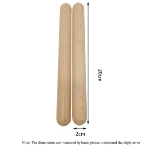 Instrumento de percusión Enseñanza preescolar SIDA Rendimiento Acompañamiento Beech Tapping <span class=keywords><strong>Rod</strong></span> - Product Image 4