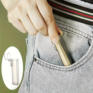 Portable Plastic <b>Toothpick</b> Case Clear <b>Toothpick</b> Holder for Outdoor Travel Kitchen and Restaurant Supplies - Product Image 4