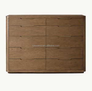 Sassanid OEM Contemporáneo Francés Streamline Moderne Breton Tocador de 10 cajones - Product Image 3