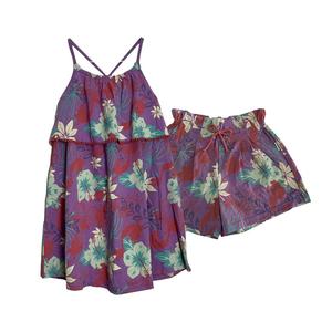 Conjunto de Ropa Infantil de Algodón Jersey para Niñas, Falda y Shorts, Diseño Moderno, Fabricante Profesional - Product Image 1