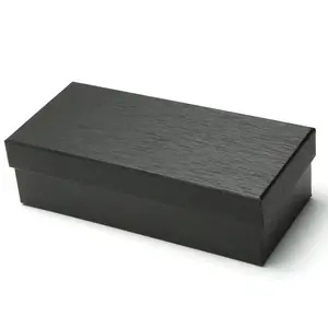 Schwarze Boxbox für Brillen Handtasche Hülle Taschen Reinigungsbekleidung Paket für Sonnenbrille