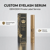 Sérum de croissance des cils et des sourcils, biotine naturelle, huile de ricin, peptide, épaississant, allongeant, doux, végétalien, imperméable, sans prostaglandine