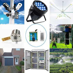 433Mhz Module récepteur de relais de télécommande universel 8 canaux DC12V/24V pour interrupteurs de fenêtre de porte de lumière de moteur - Product Image 6