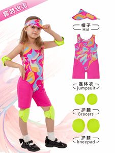 Disfraz <span class=keywords><strong>de</strong></span> Cosplay Estilo <span class=keywords><strong>Barbie</strong></span> <span class=keywords><strong>de</strong></span> la <span class=keywords><strong>Película</strong></span> XJ, Traje <span class=keywords><strong>de</strong></span> Juego <span class=keywords><strong>de</strong></span> Rol para Niños, Atuendo para Actuaciones - Product Image 5