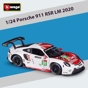 Bburago Po-rscher911 giocattoli in lega RSR per <span class=keywords><strong>auto</strong></span> modello di simulazione di metallo <span class=keywords><strong>auto</strong></span> giocattoli pressofuso per <span class=keywords><strong>auto</strong></span> per bambini adulti collezione - Product Image 6
