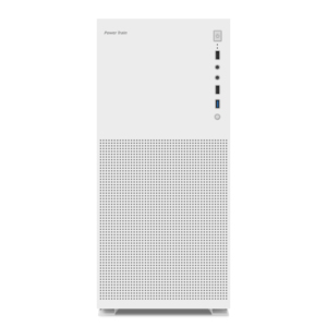 Hurricane Beast Máy tính để bàn bảng lớn mặt kính trong suốt Bảng điều khiển chơi game ATX trường hợp máy tính lưỡi 360 hộp máy đơn màu trắng - Product Image 4