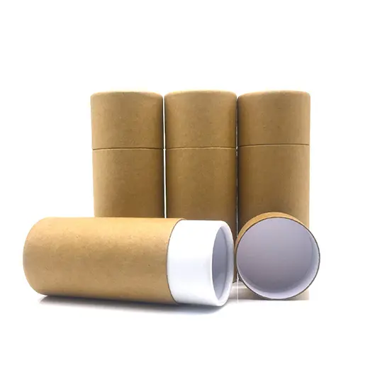 Kraft Tubes Wholesale Mailing Containers Small Cardboard Tubes Paper Tube Packaging