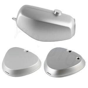 ถังน้ำมันเชื้อเพลิงพร้อมฝาครอบด้านข้างทรงสี่เหลี่ยม ชุดฝาปิดด้านข้าง สำหรับ Simson S51 S50 S60 สำหรับการปรับแต่งแบบ Ost Tuning - Product Image 1