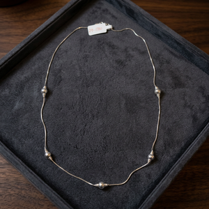 สร้อยคอเซรามิกประดับมุกและหินปะการังอิตาลีทำมือ # 244 - Product Image 2